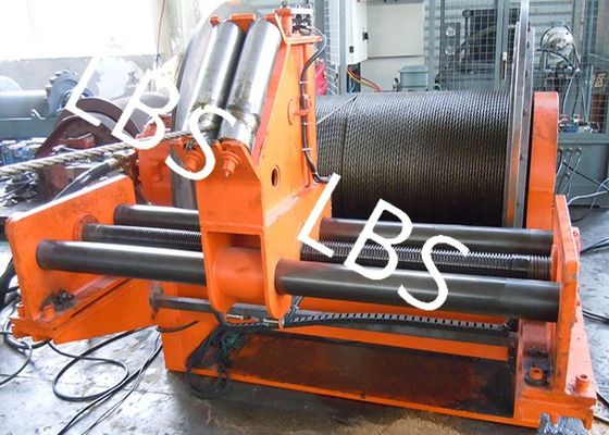 Safe and Reliable Hydraulic Boat Winch with LBS Grooving Drum and Spooling Device