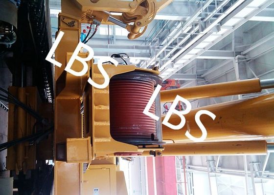 Electric / Hydraulic Crawler Crane Winch Crane Windlass Groove Drum