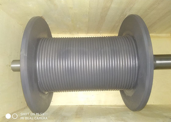 Split Type Sleeve LBS Grooved Drum Cable Winch Drum OEM ODM Service