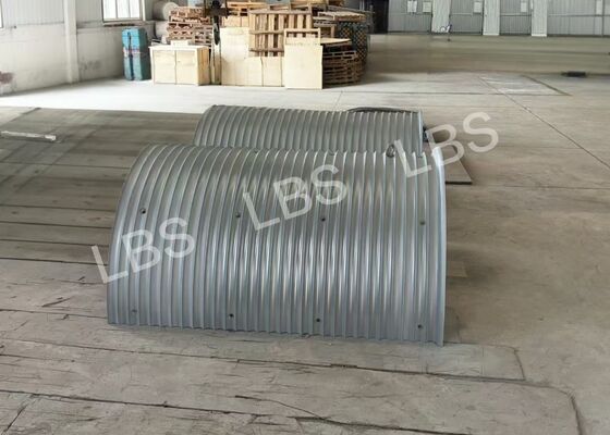 Sand Blasting Drum Sleeve Right-hand 60° Epoxy Primer For Winch