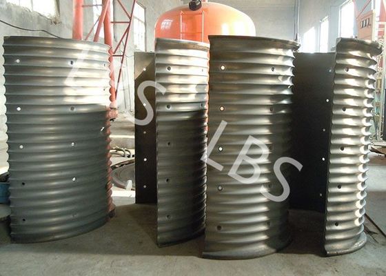 Q345 Q420 लिफ्टिंग ड्रम मल्टी लेयर स्पूलिंग सिस्टम के साथ एलबीएस आस्तीन