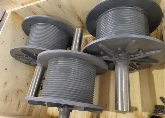 लेबस ग्रूव ड्रम वायर रस्सी ड्रम घुमावदार रस्सी के लिए