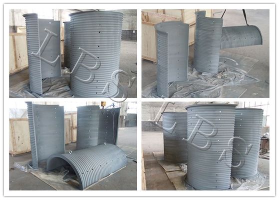 स्प्लिट एलबीएस ग्रूवेड ड्रम वायर रस्सी ड्रम विभिन्न कार्य स्थितियों में